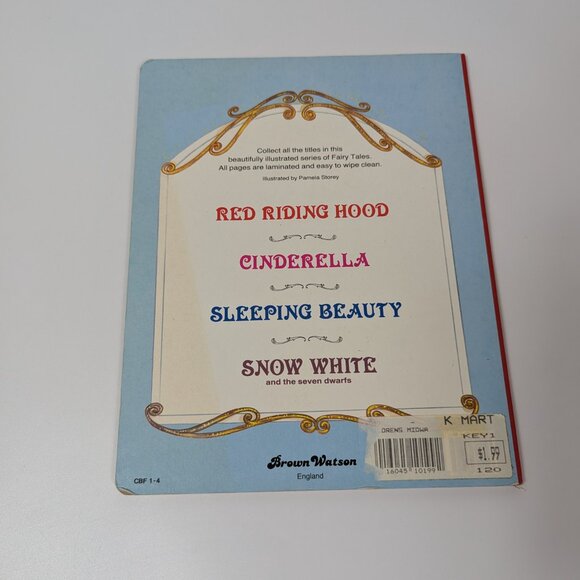 Vintage Brown Watson Englang Hardcover Cinderella Board Book - Picture 2 of 5